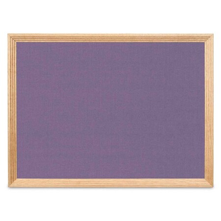 United Visual Products Decor Wood Combo Board, 36"x24", Walnut/White Porcelain & Cloud UV702DEFAB-WALNUT-WHTPORC-CLOUD